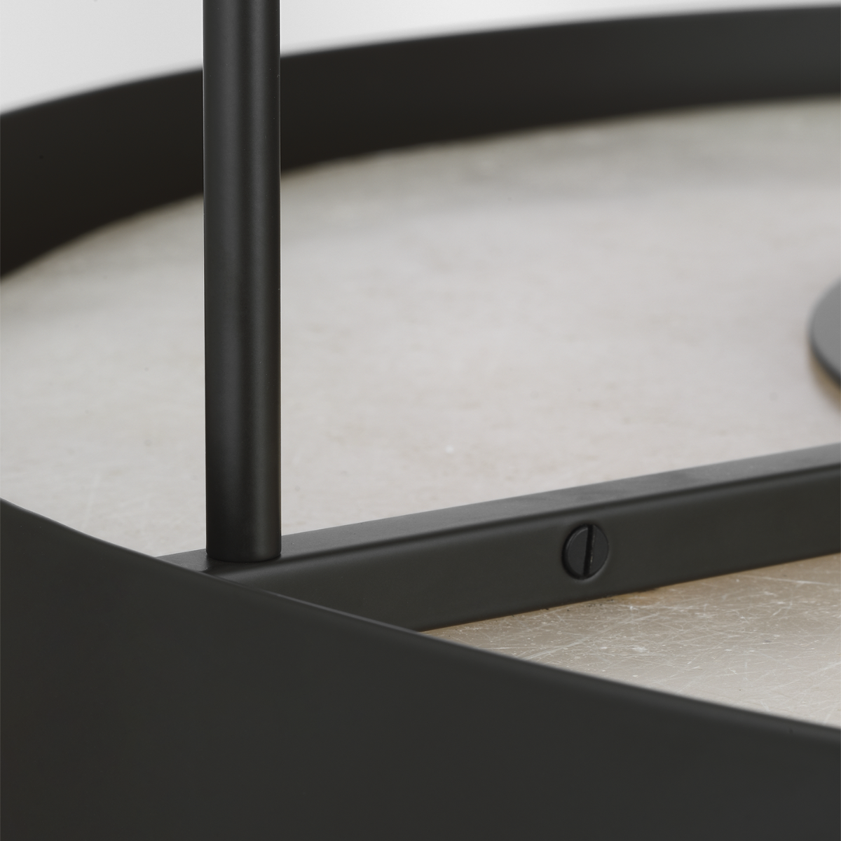Armise 28" Drum Chandelier | Matte Carbon | Nova Frost