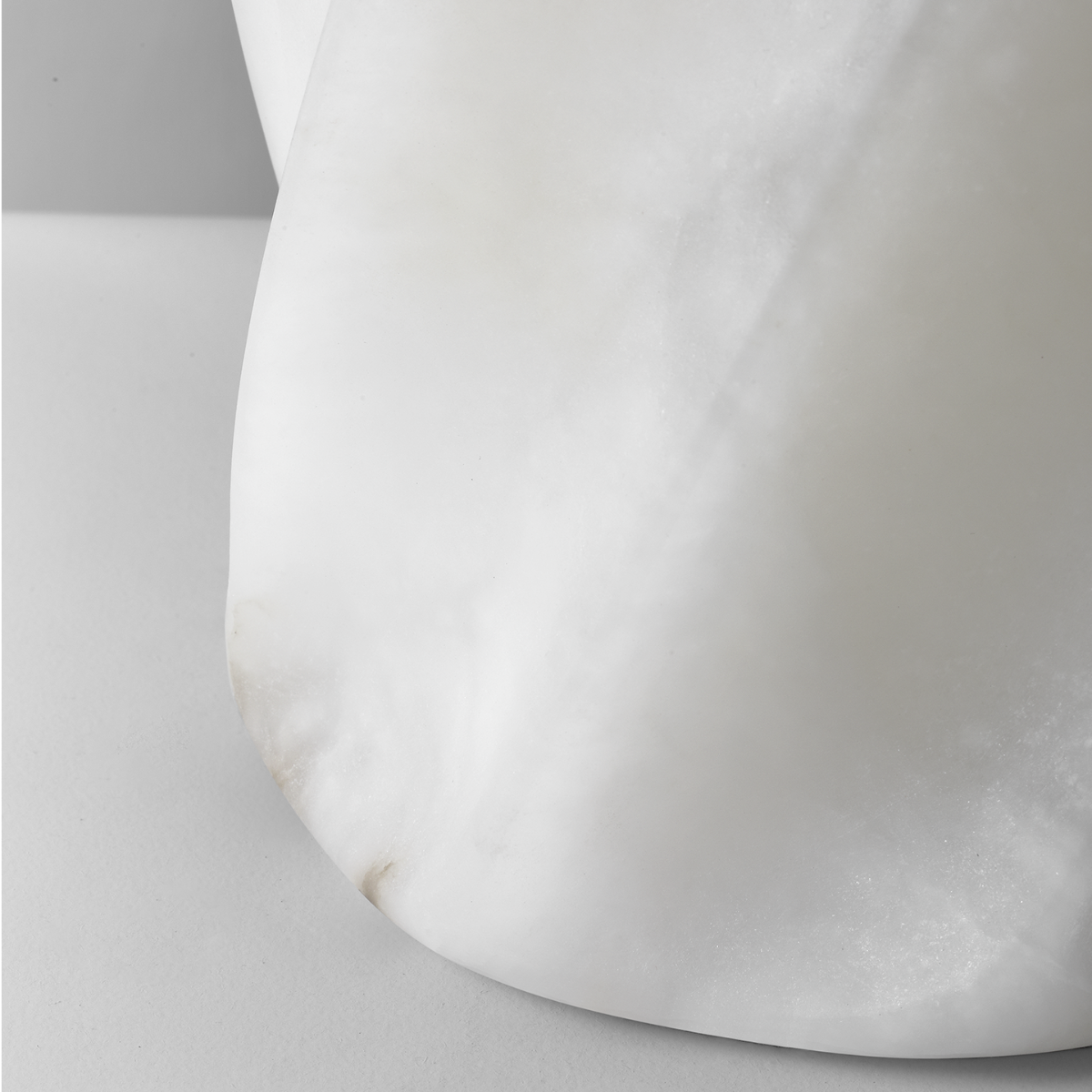 Ripley 25" Torsade Table Lamp | Alabaster | Linen Shade