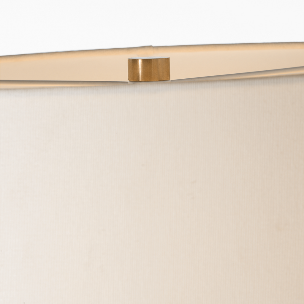 Samara 30" Table Lamp | Dusted Cocoa | Linen Shade