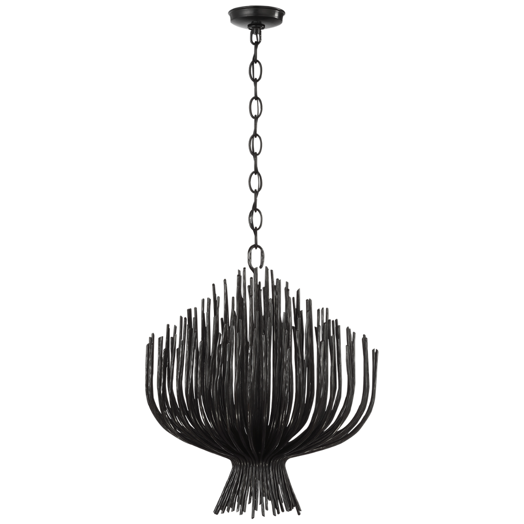 Astra 24" Sculpted Chandelier | Aged Iron