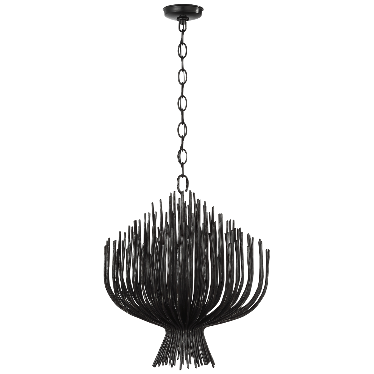 Astra 24" Sculpted Chandelier | Aged Iron