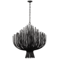 Astra 42" Sculpted Chandelier | Aged Iron