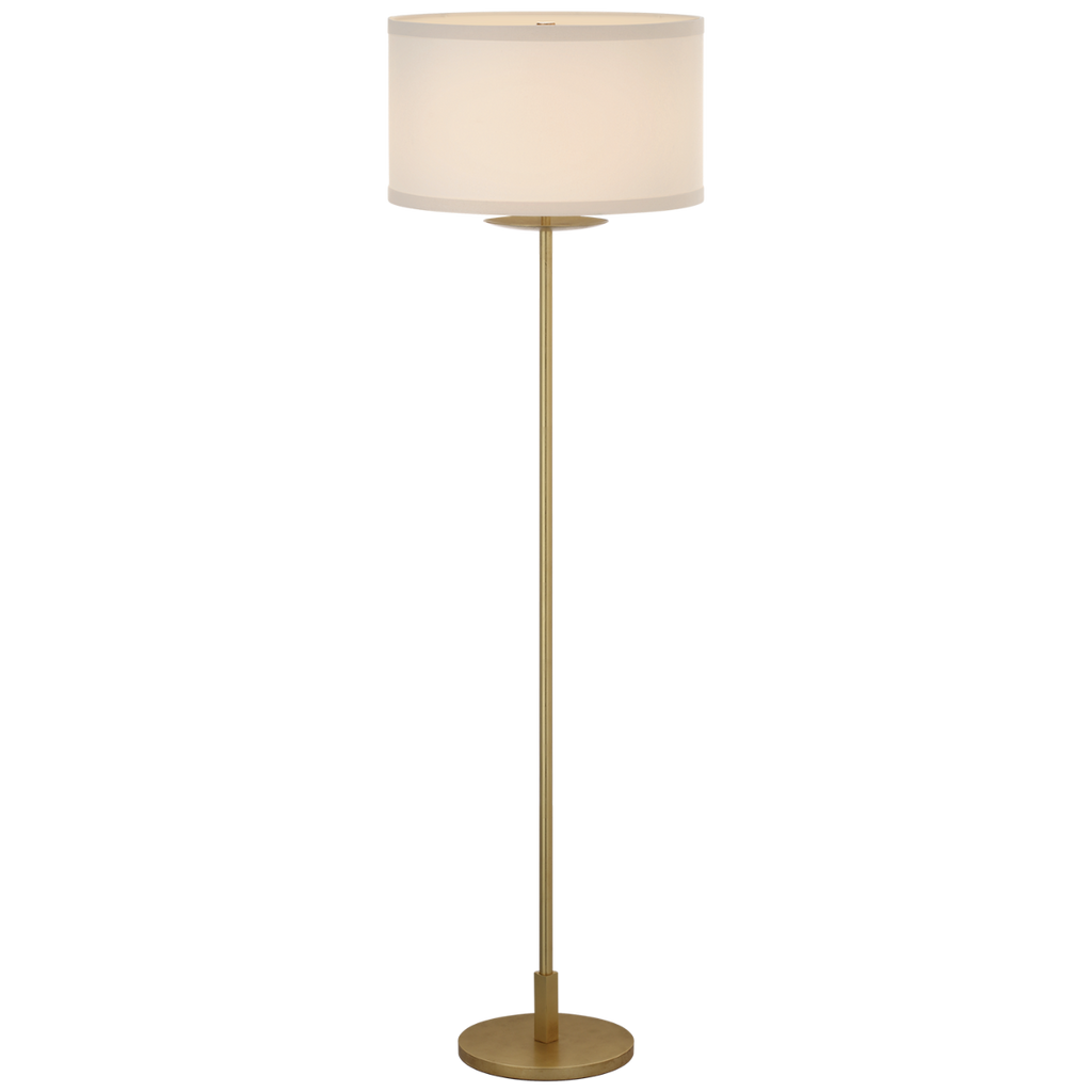 Walker 58" Cordless Floor Lamp | Gild | Linen Shade