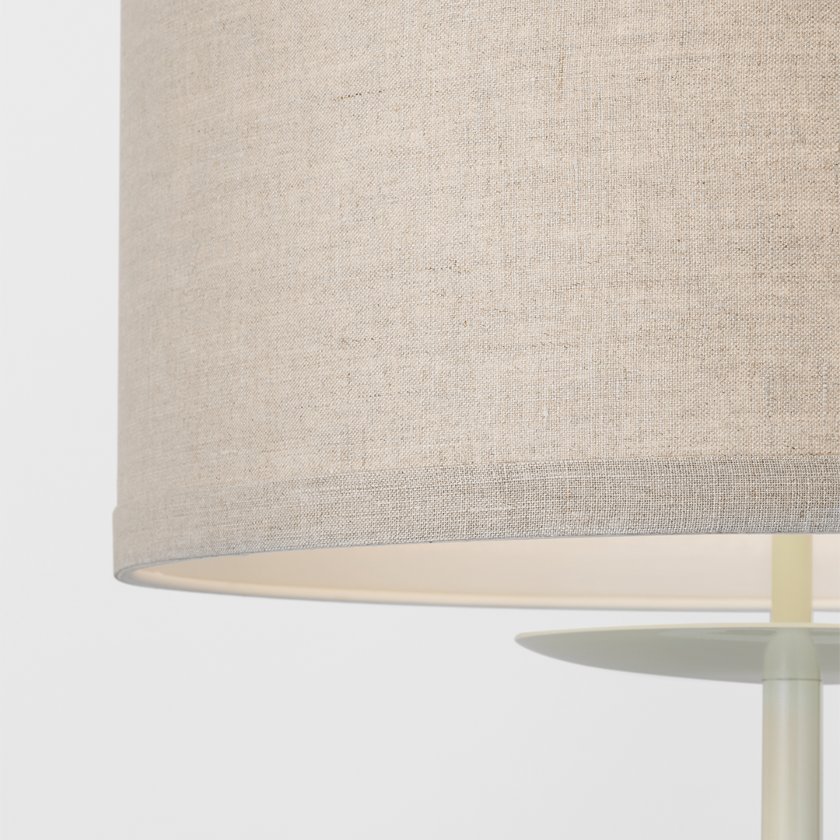Walker 58" Cordless Floor Lamp | Light Cream | Natural Linen Shade