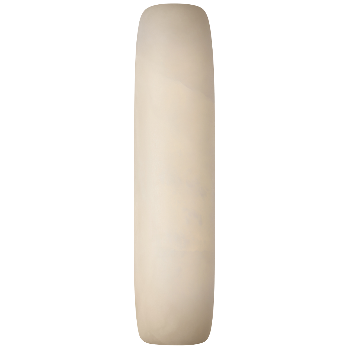Formosa 20" Linear Sconce | Alabaster and Antique-Burnished Brass