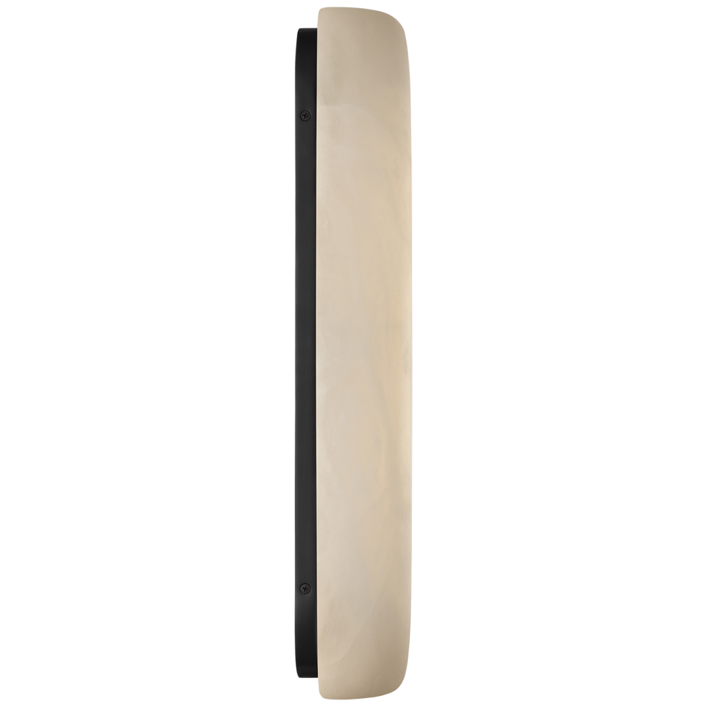 Formosa 20" Linear Sconce | Alabaster and Bronze