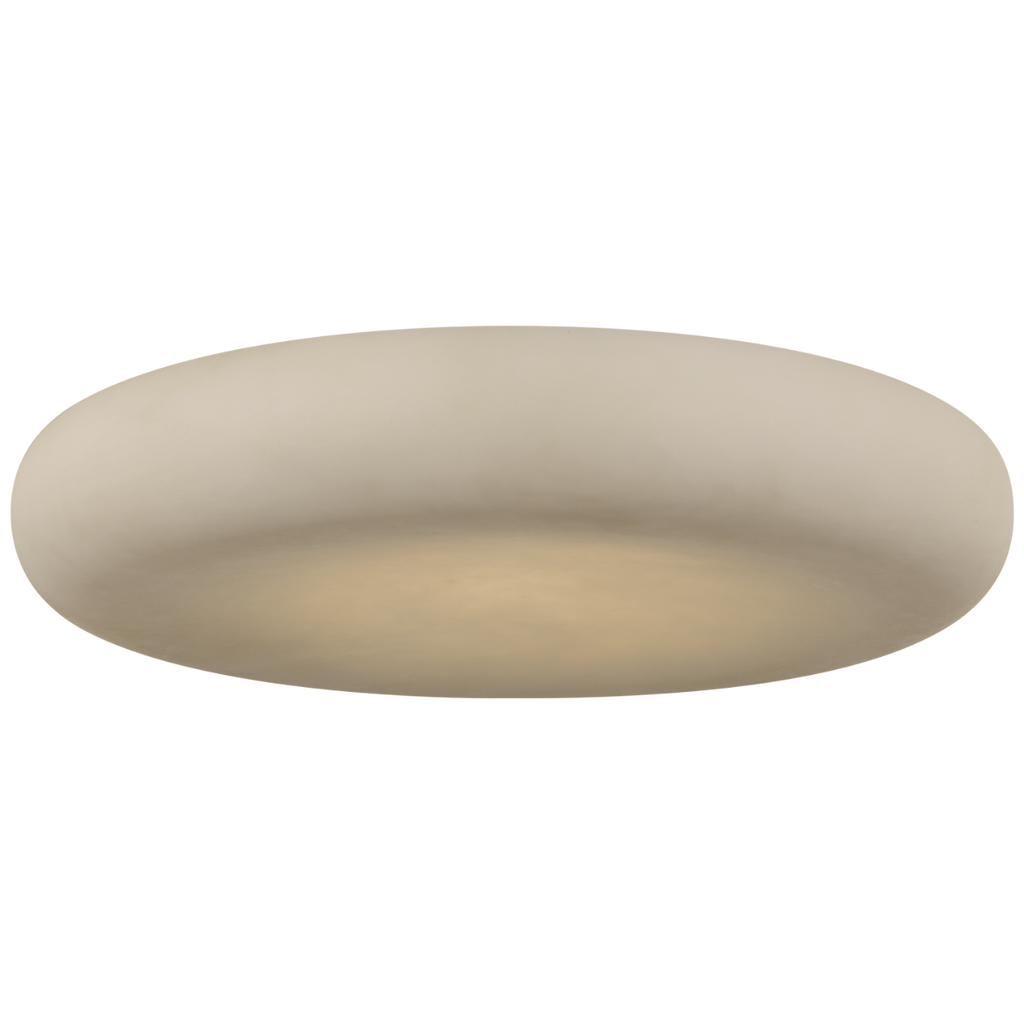 Formosa 22" Flush Mount | Alabaster and Bronze