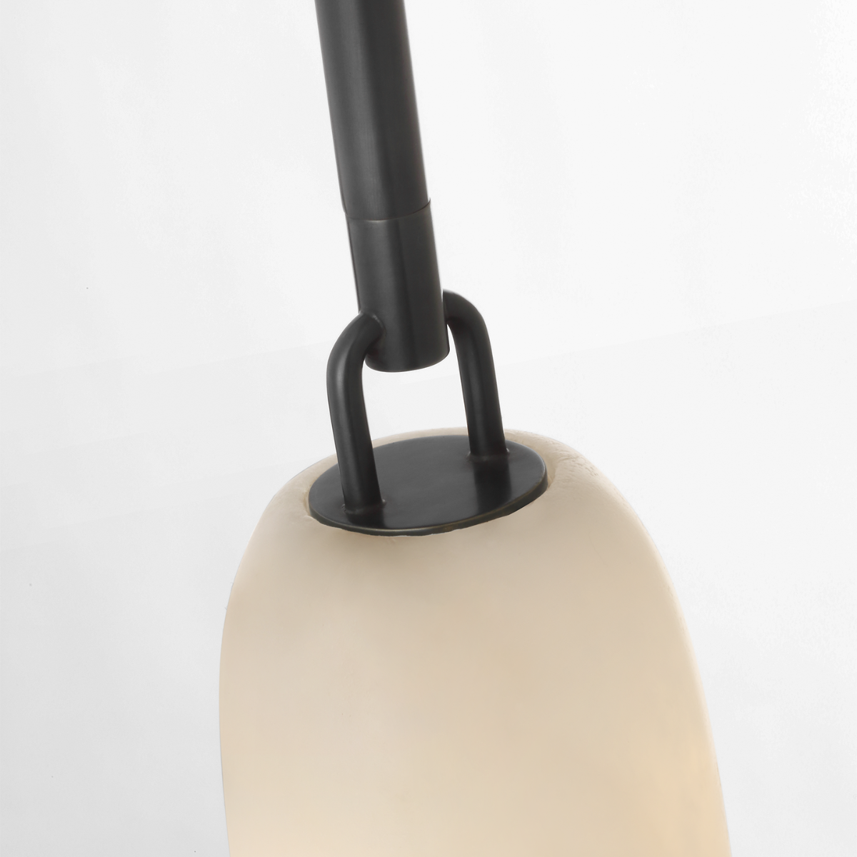 Formosa 17" Single Pendant | Bronze | Alabaster