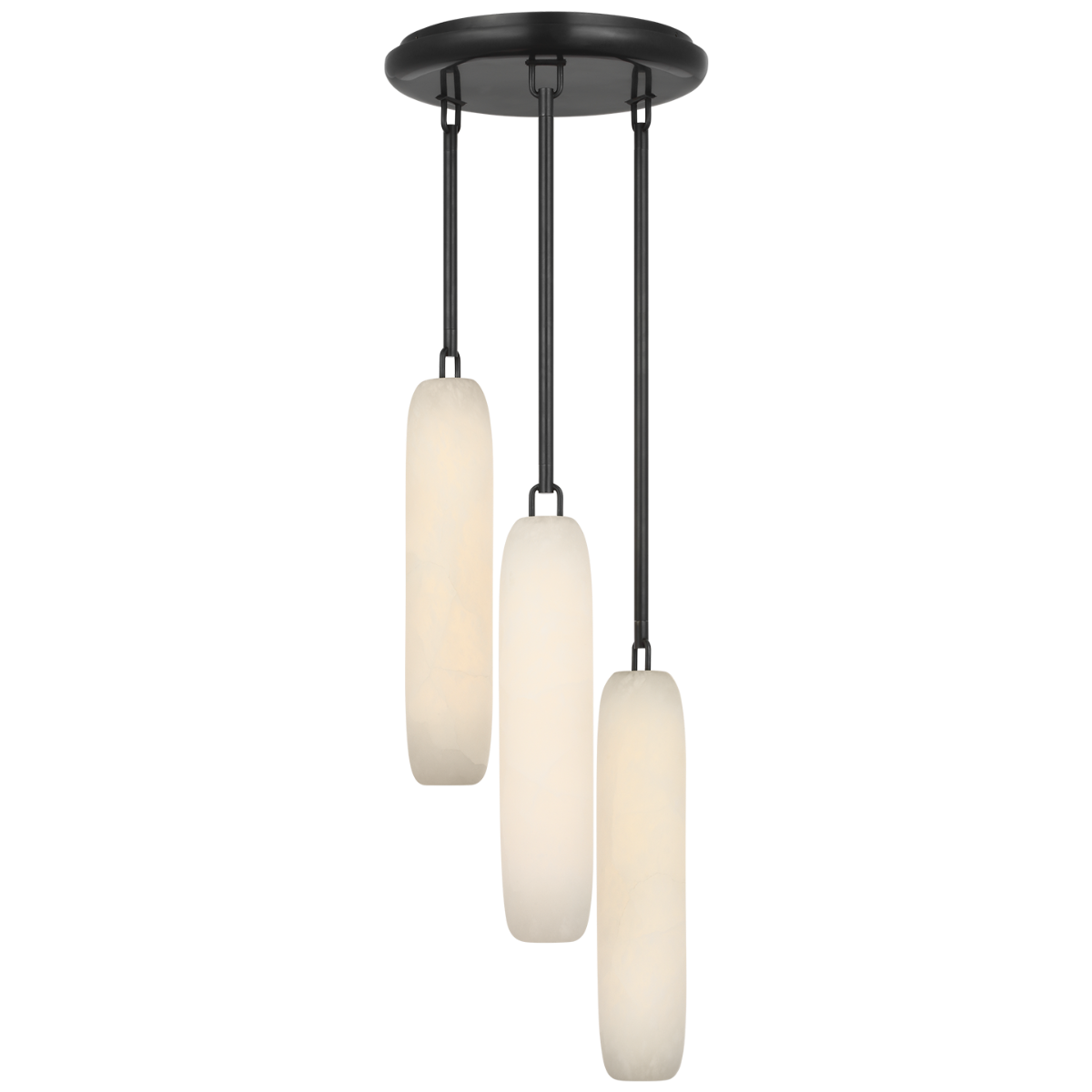 Formosa 3-Light Pendant | Bronze | Alabaster