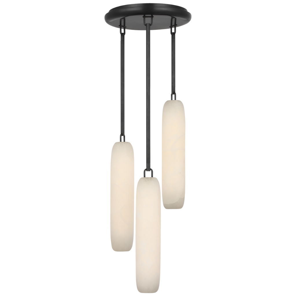 Formosa 3-Light Pendant | Bronze | Alabaster