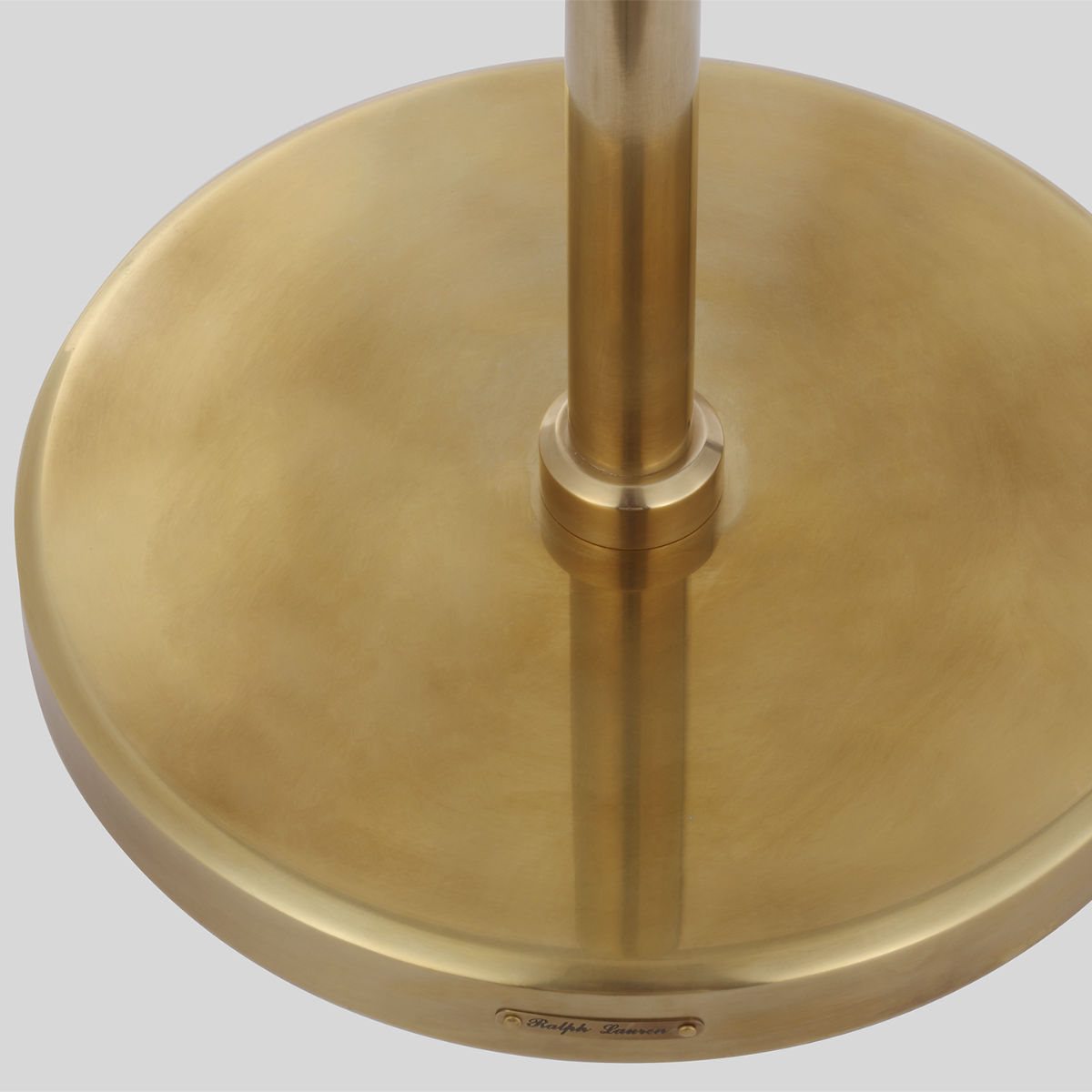 Fairfield Cordless Pharmacy Floor Lamp | Natural Brass