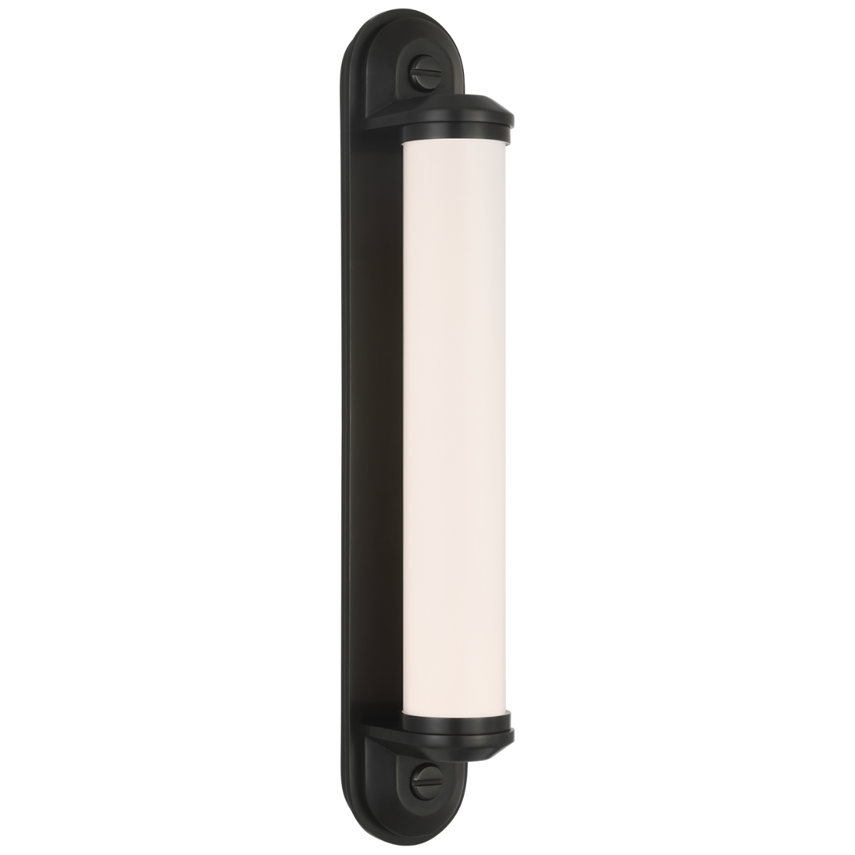 Belgrave 18" Linear Bath Light | Bronze | White Glass