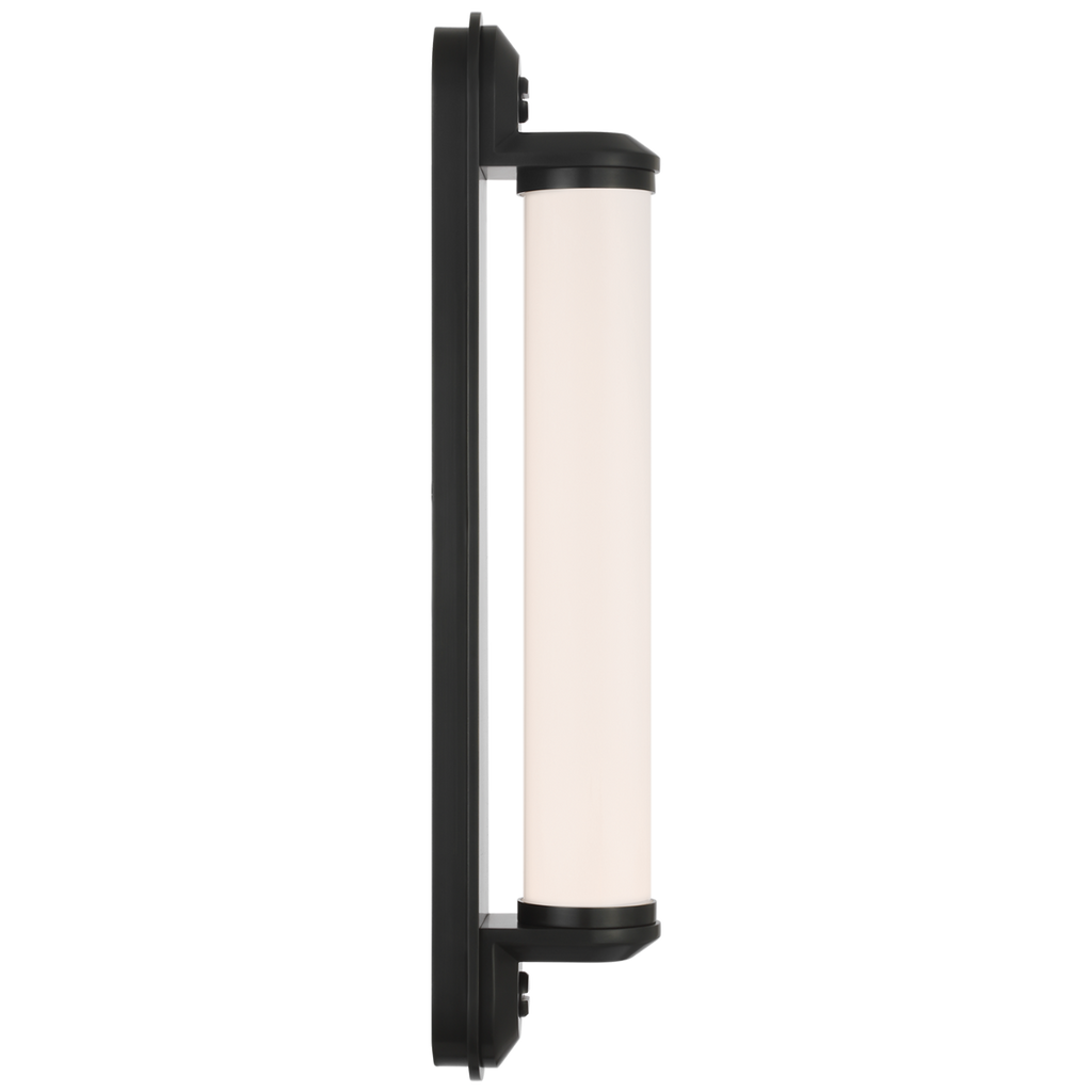 Belgrave 18" Linear Bath Light | Bronze | White Glass