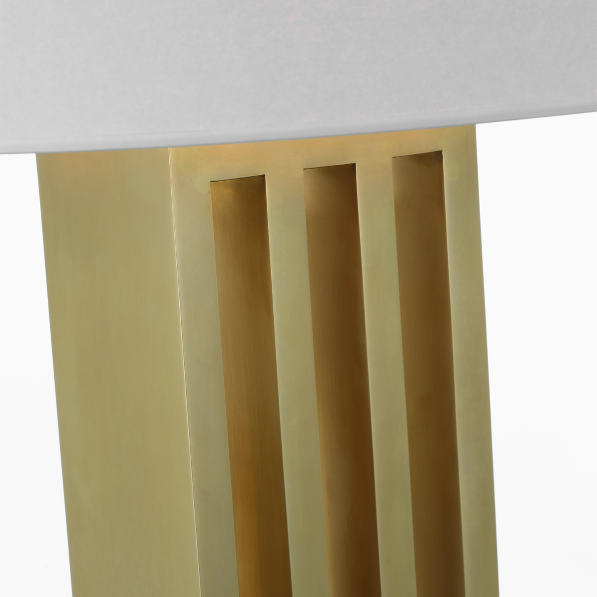 Penrose 29" Table Lamp | Natural Brass | White Paper Shade