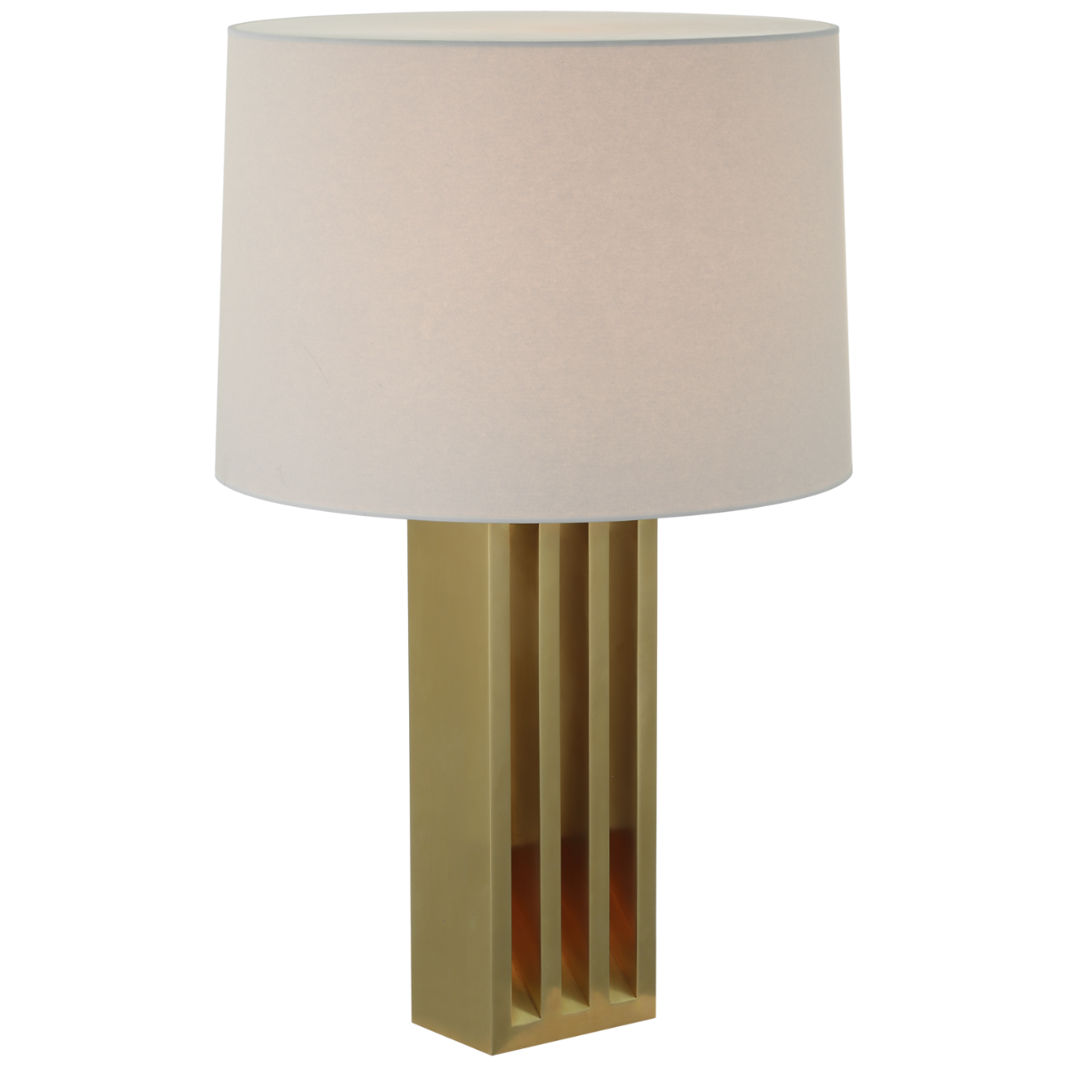 Penrose 29" Table Lamp | Natural Brass | White Paper Shade