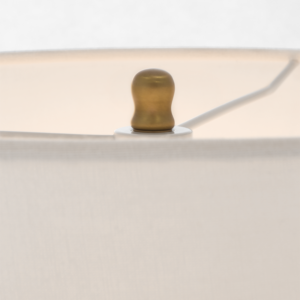 Bryant 52" Adjustable Cordless Floor Lamp | Bronze and Hand-Rubbed Antique Brass | Linen Shade