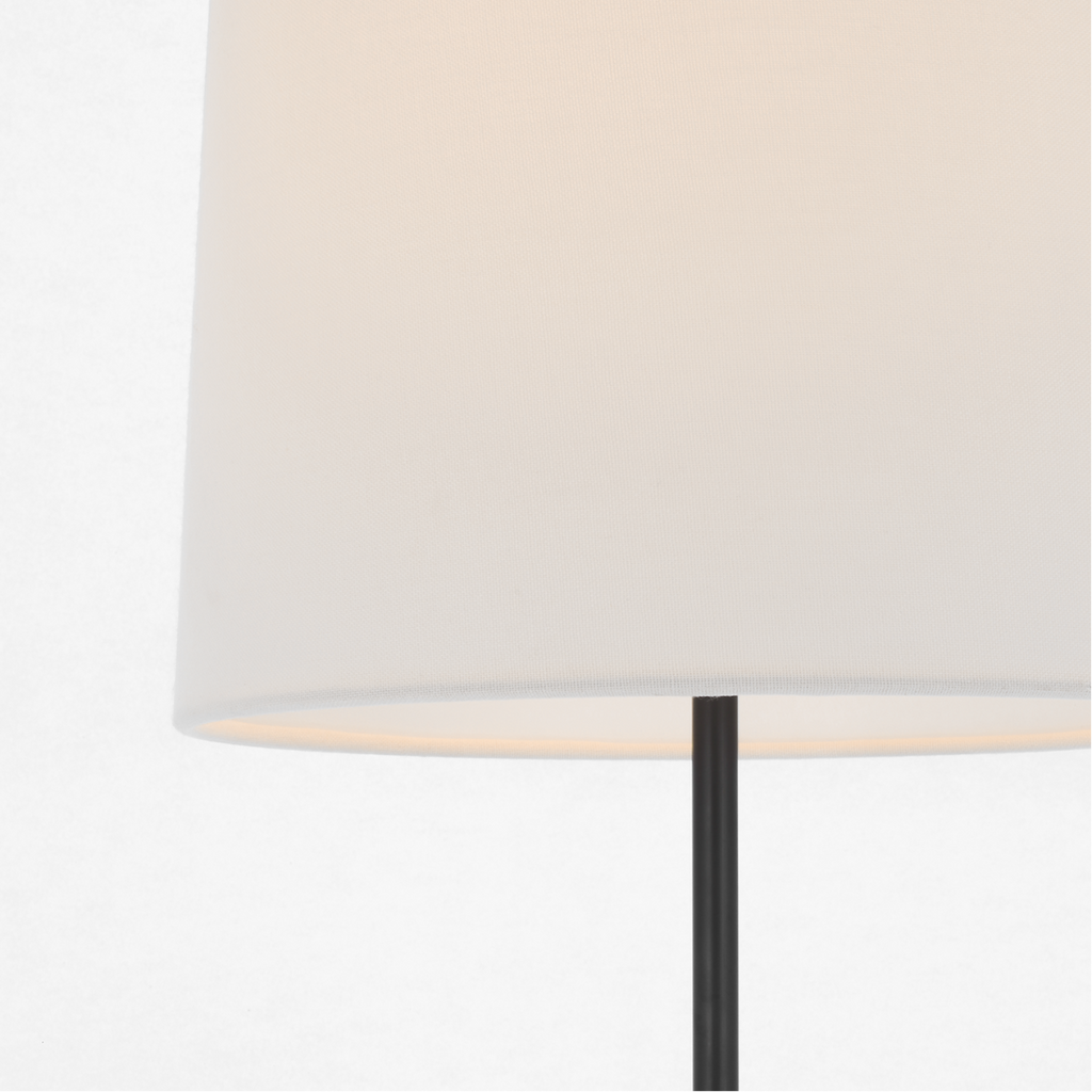Bryant 52" Adjustable Cordless Floor Lamp | Bronze | Linen Shade