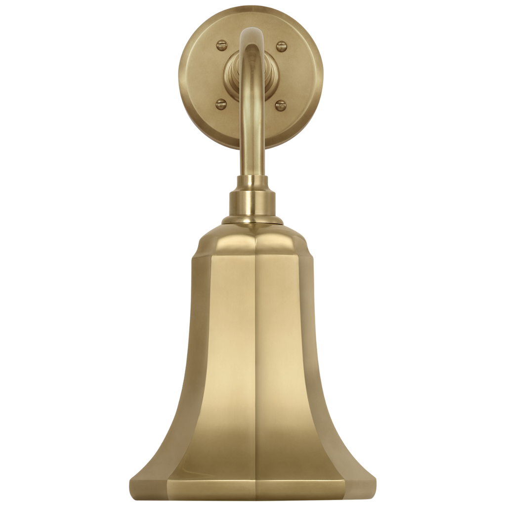 Academy 11" Rex Barn Light | Hand-Rubbed Antique Brass | 7.5 | 7.5" Hand-Rubbed Antique Brass Savannah Shade