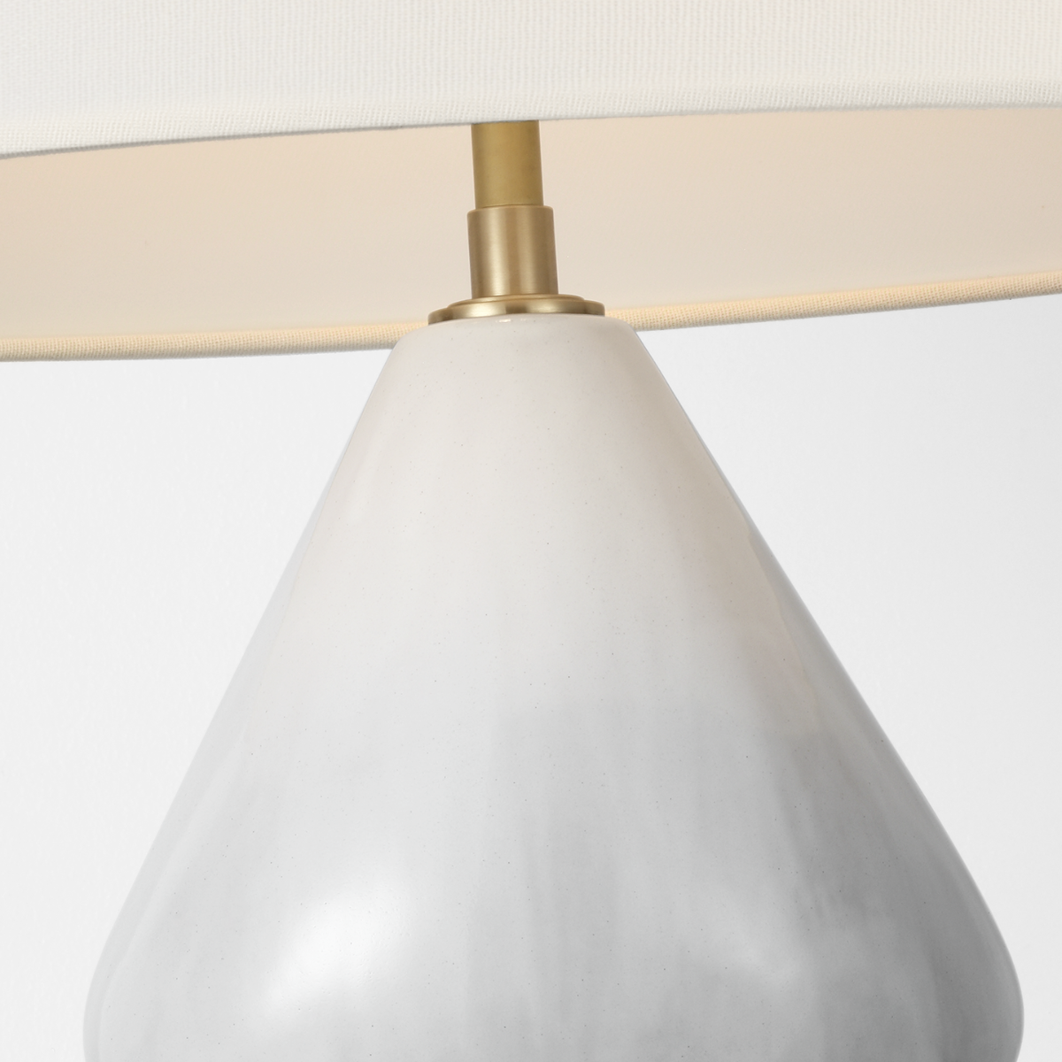 Noppon 30" Table Lamp | Veiled White | Linen Shade