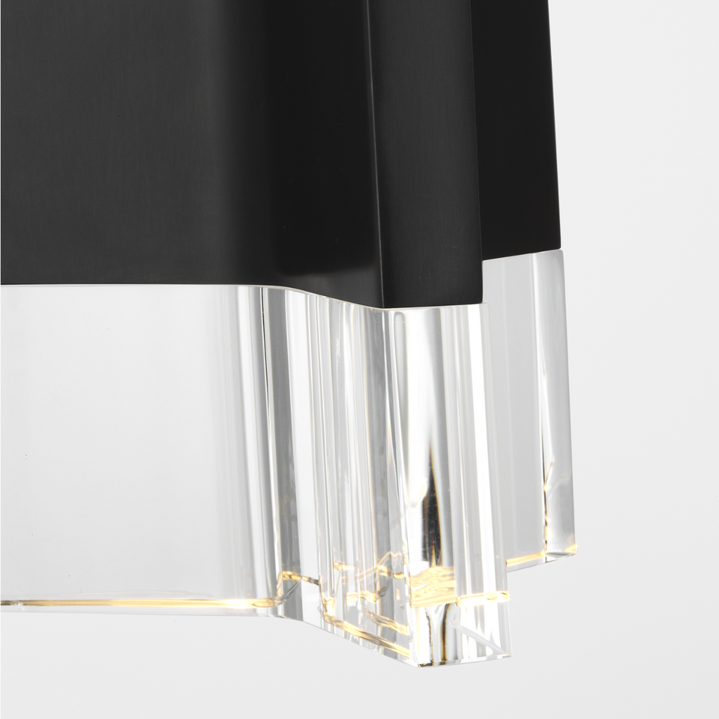 Matcha Single Light Pendant | Bronze | Clear Glass
