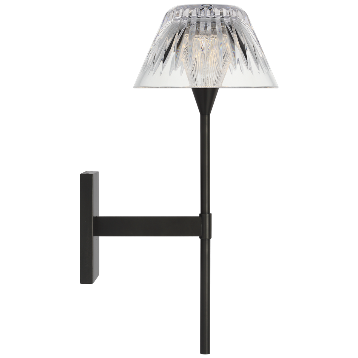 Blaze 14" Sconce | Bronze | Clear Crystal