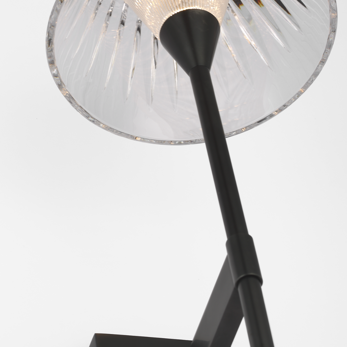 Blaze 19" Tail Sconce | Bronze | Clear Crystal
