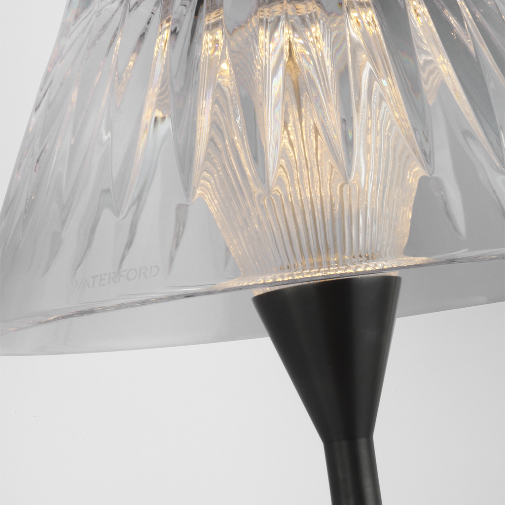 Blaze 19" 2 Light Tail Sconce | Bronze | Clear Crystal