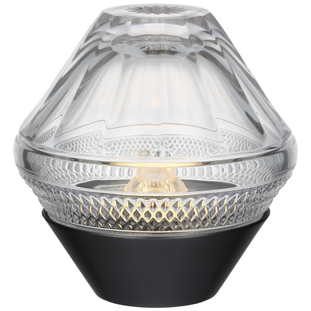 Copper Coast 5" Rechargeable Accent Lamp | Bronze | Clear Crystal