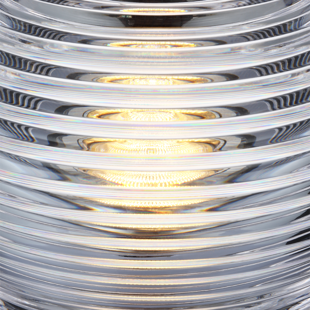 Circon 7" Rechargeable Accent Lamp | Bronze | Clear Crystal