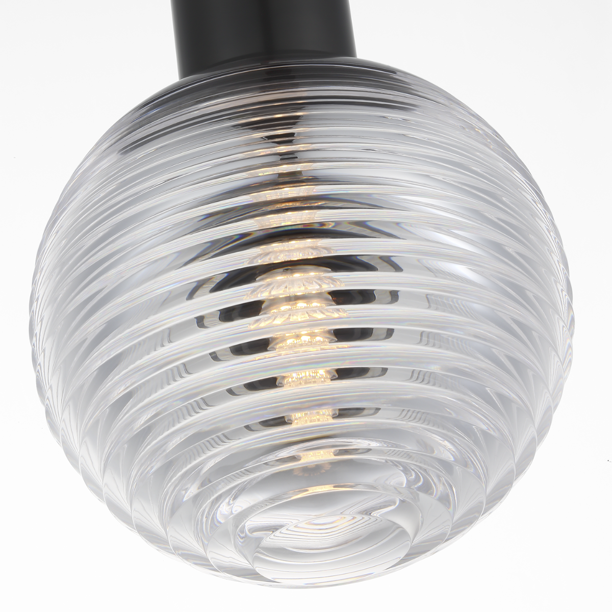 Circon 5" Mini Pendant | Bronze | Clear Crystal