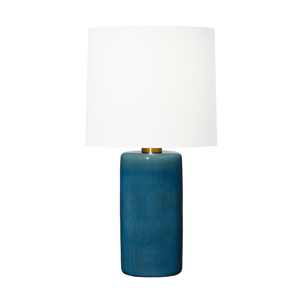 Shanghai Table Lamp Deep Ocean Crackle Bulbs Inc