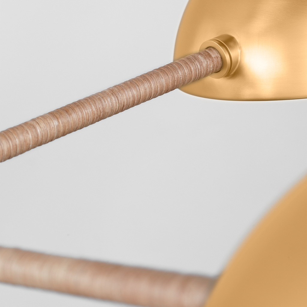 Balleroy Large Chandelier Burnished Brass