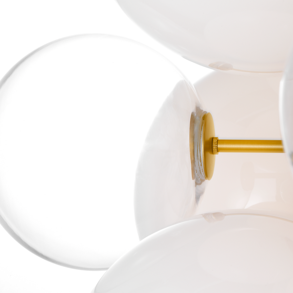 Aria Medium Chandelier Burnished Brass