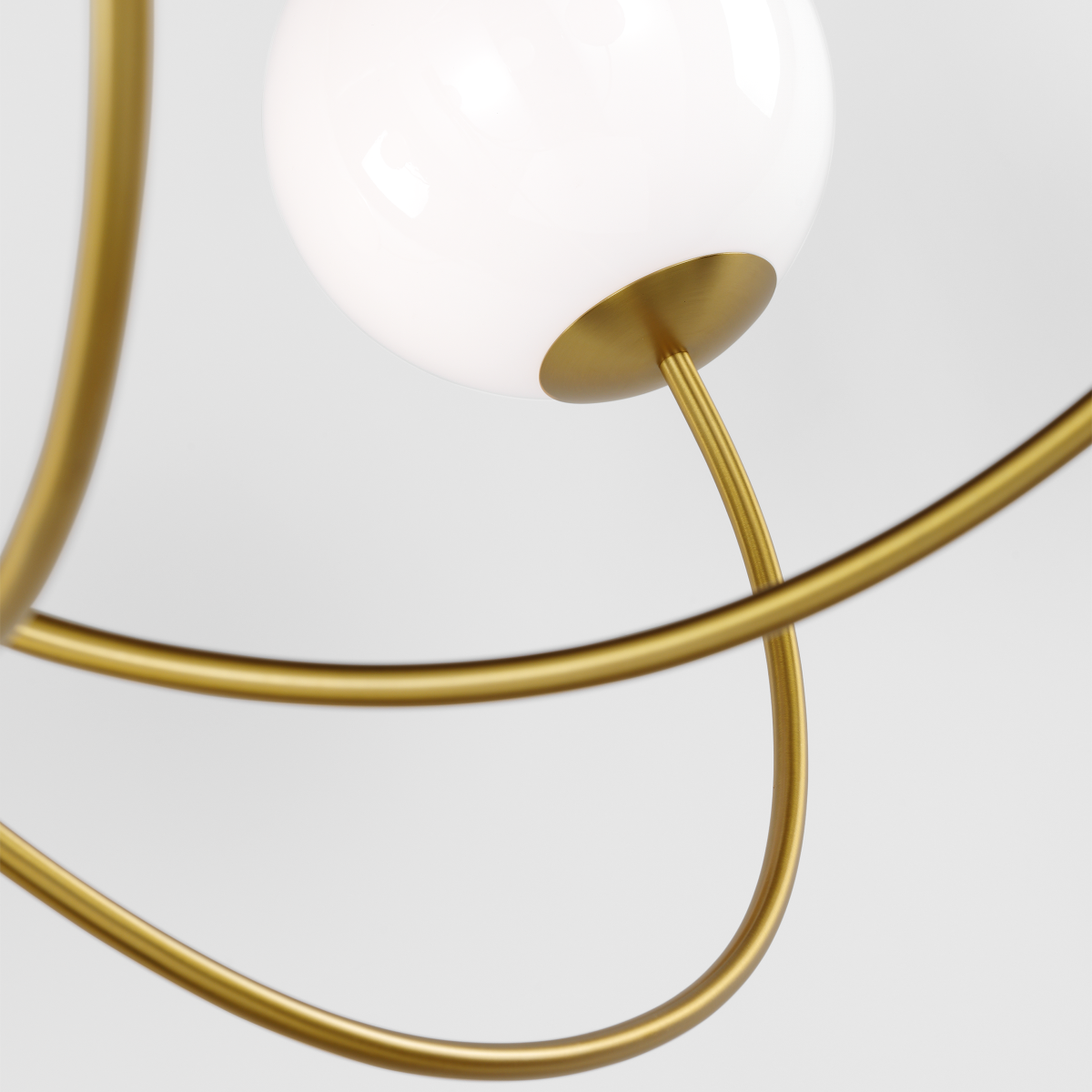 Noemie Extra Large Chandelier Burnished Brass