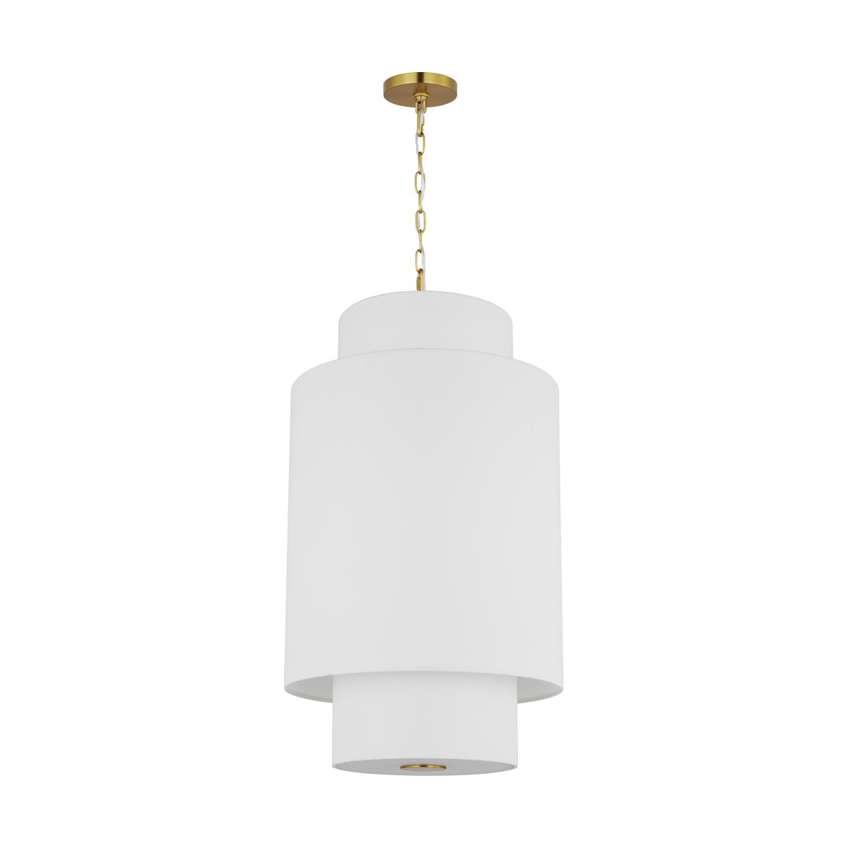 Sawyer Small Hanging Shade Burnished Brass