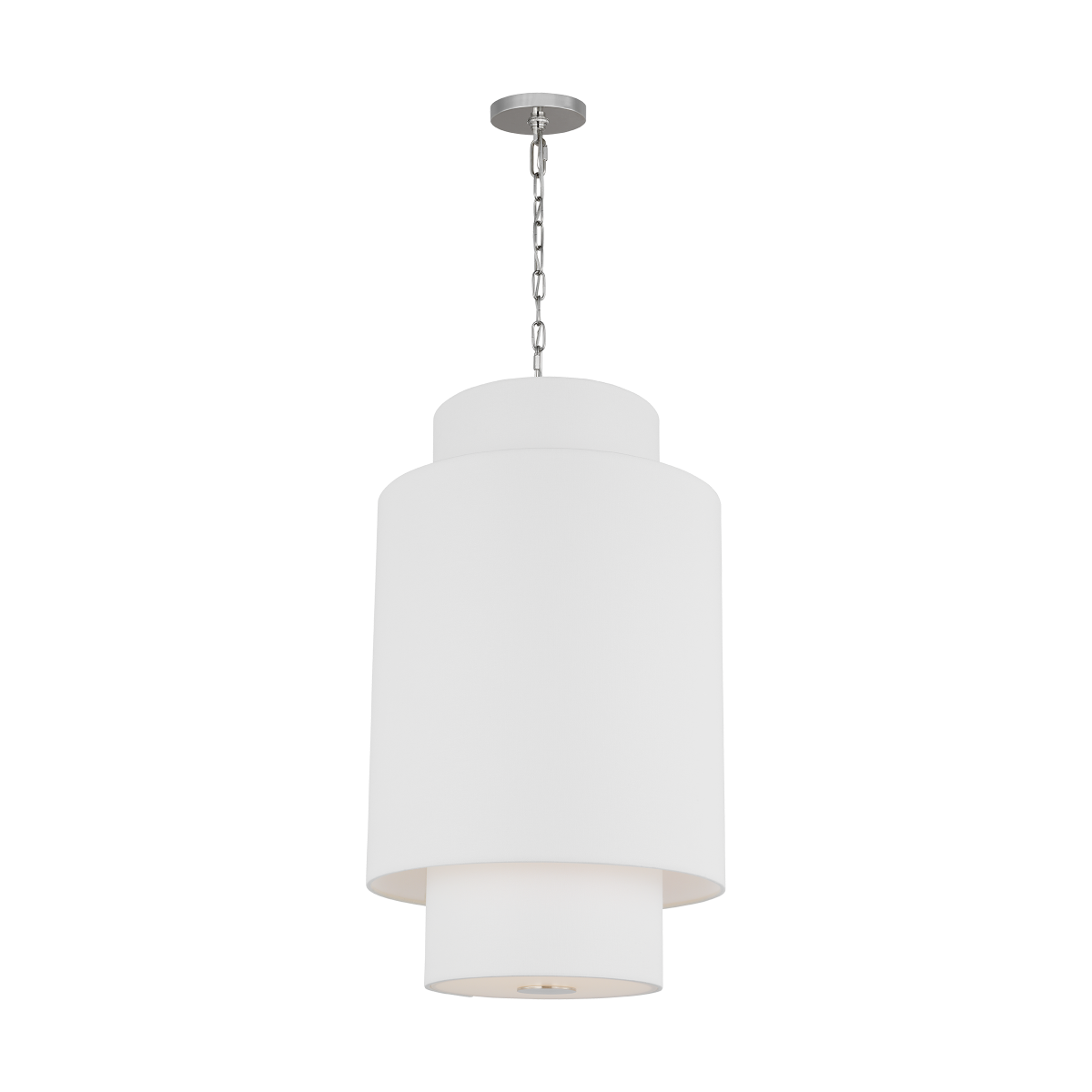 Sawyer Small Hanging Shade Polished Nickel
