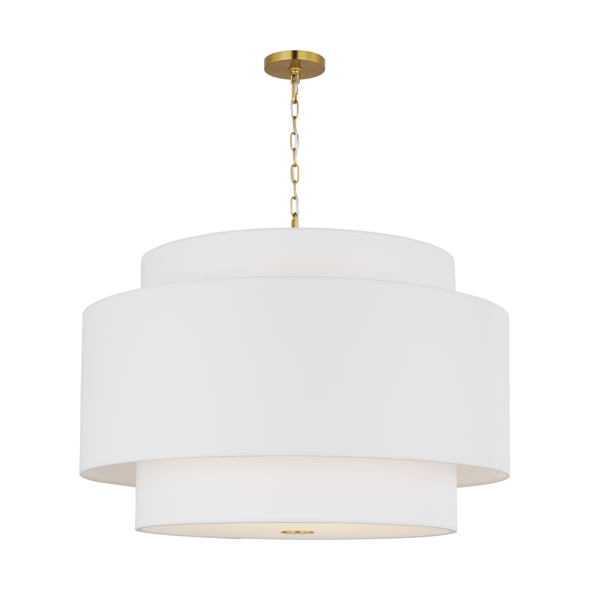 Sawyer Extra Large Hanging Shade Burnished Brass