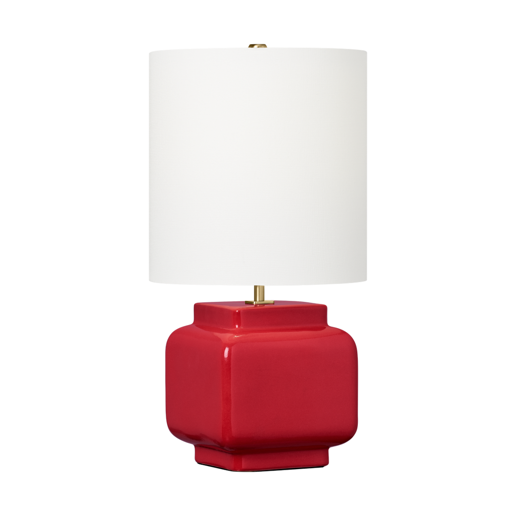 Anderson Medium Table Lamp Lucent Red Bulbs Inc