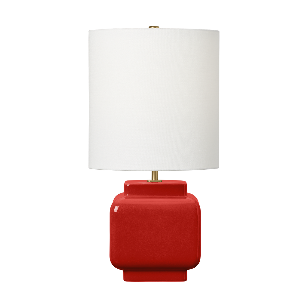 Anderson Medium Table Lamp Lucent Red Bulbs Inc