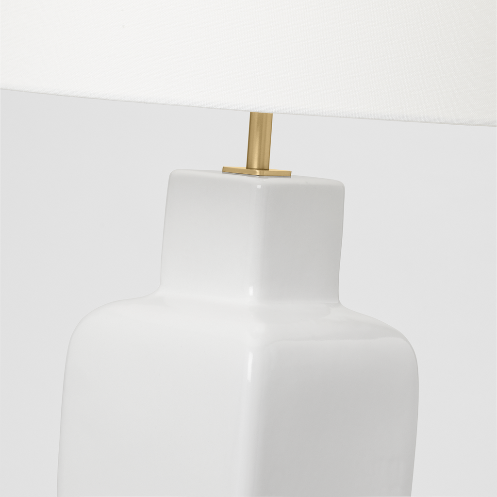 Anderson Large Table Lamp New White Bulbs Inc