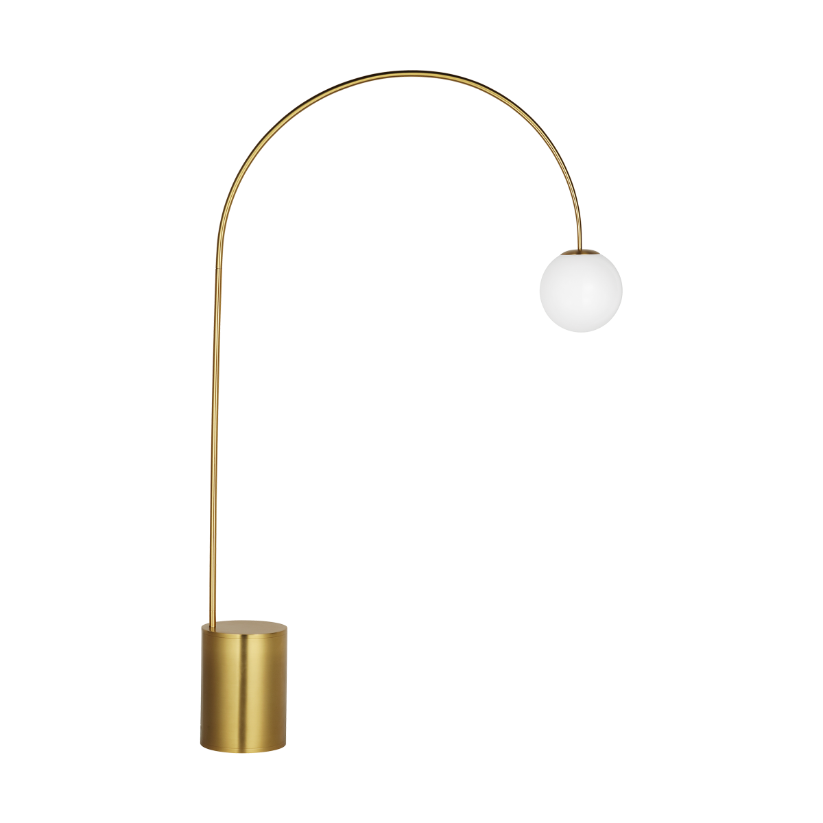 Noemie Extra Large Floor Lamp Burnished Brass Bulbs Inc