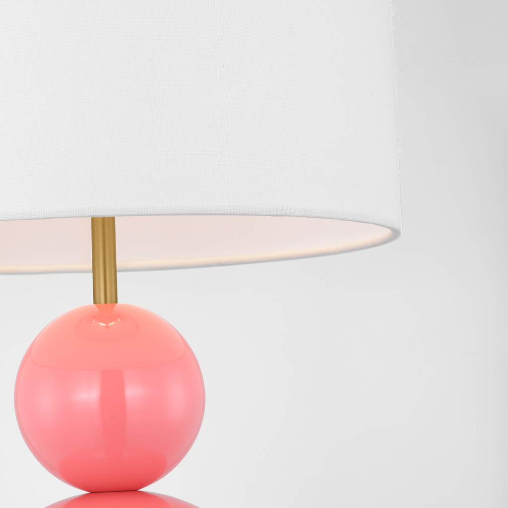 Suki Medium Table Lamp Coral Bulbs Inc