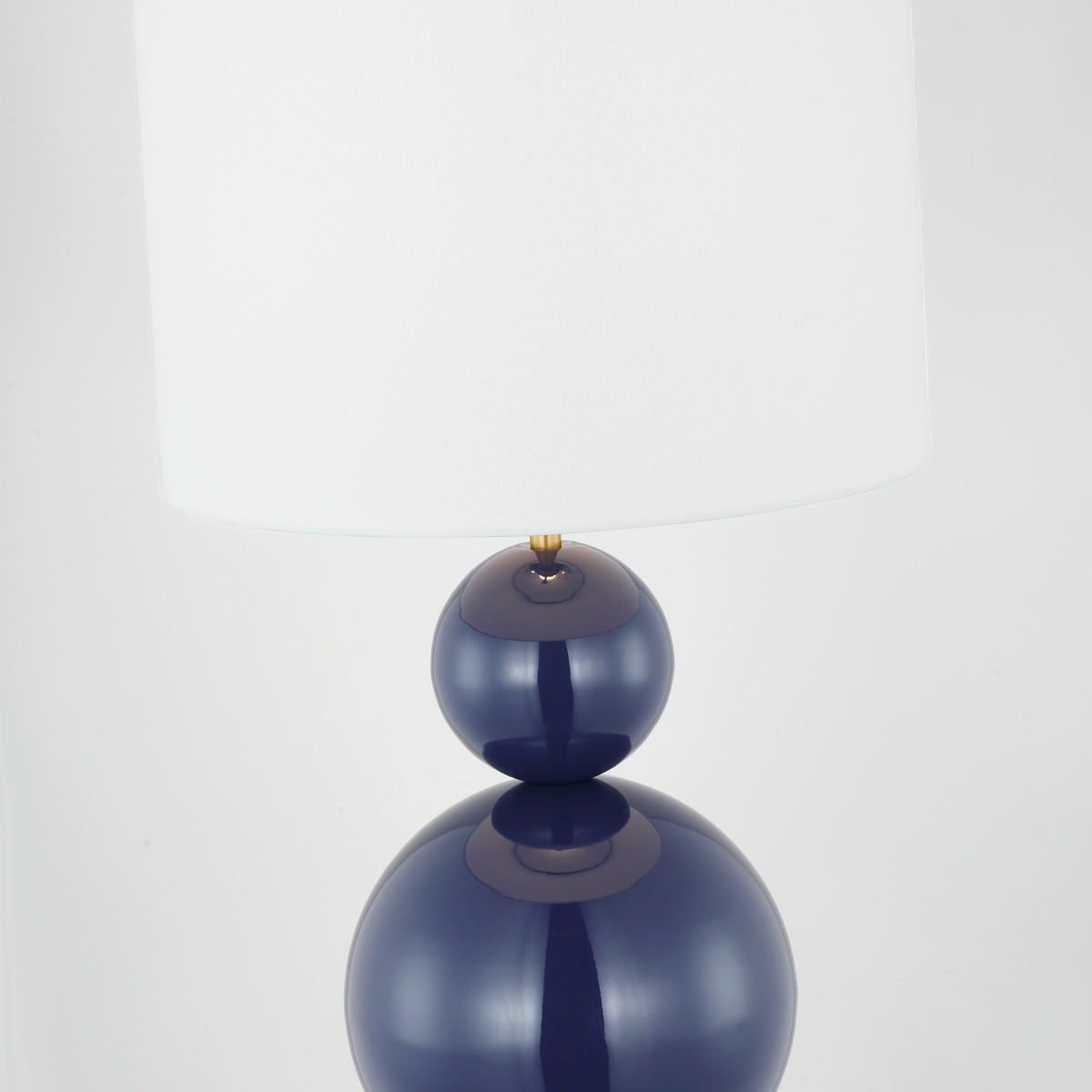 Suki Medium Table Lamp Navy Bulbs Inc