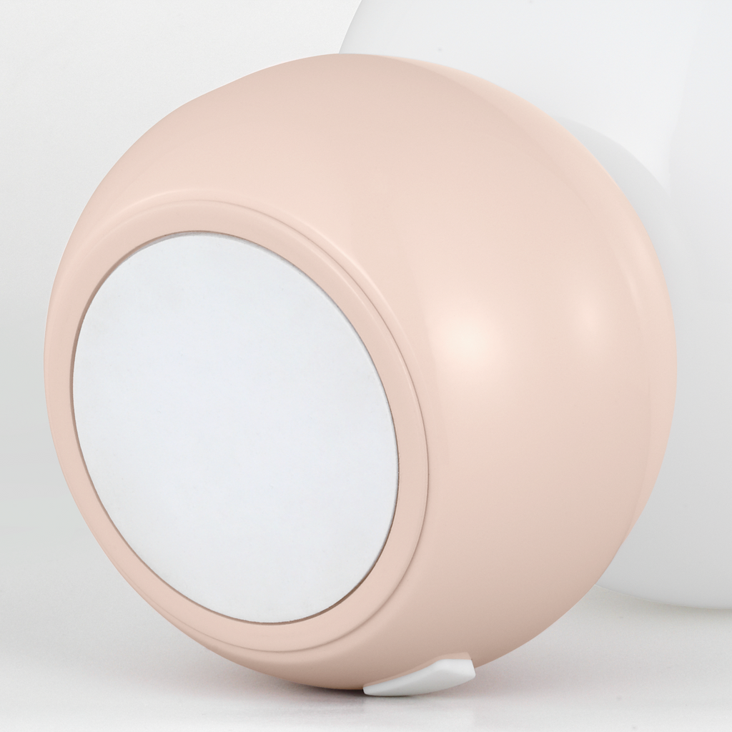 Suki Rechargeable Mini Table Lamp Blush Bulbs Inc