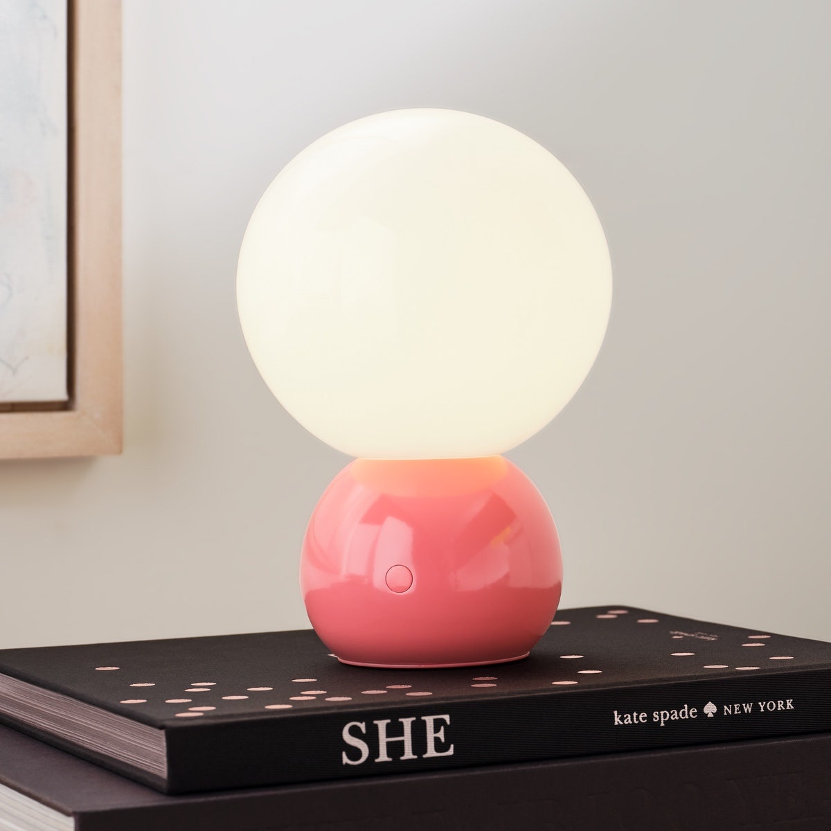 Suki Rechargeable Mini Table Lamp Coral Bulbs Inc