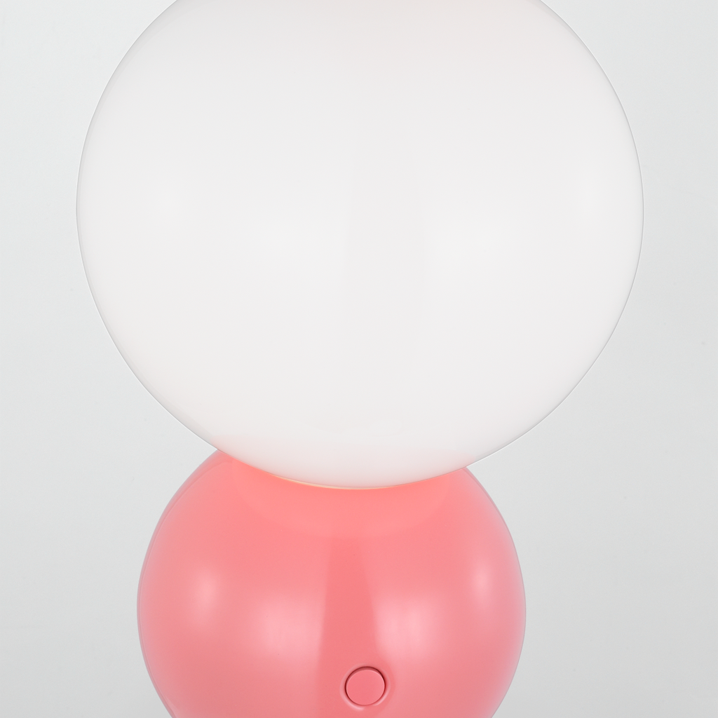 Suki Rechargeable Mini Table Lamp Coral Bulbs Inc
