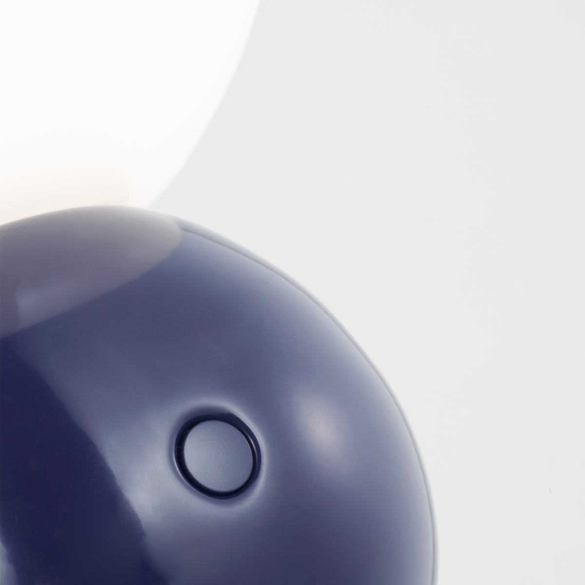 Suki Rechargeable Mini Table Lamp Navy Bulbs Inc