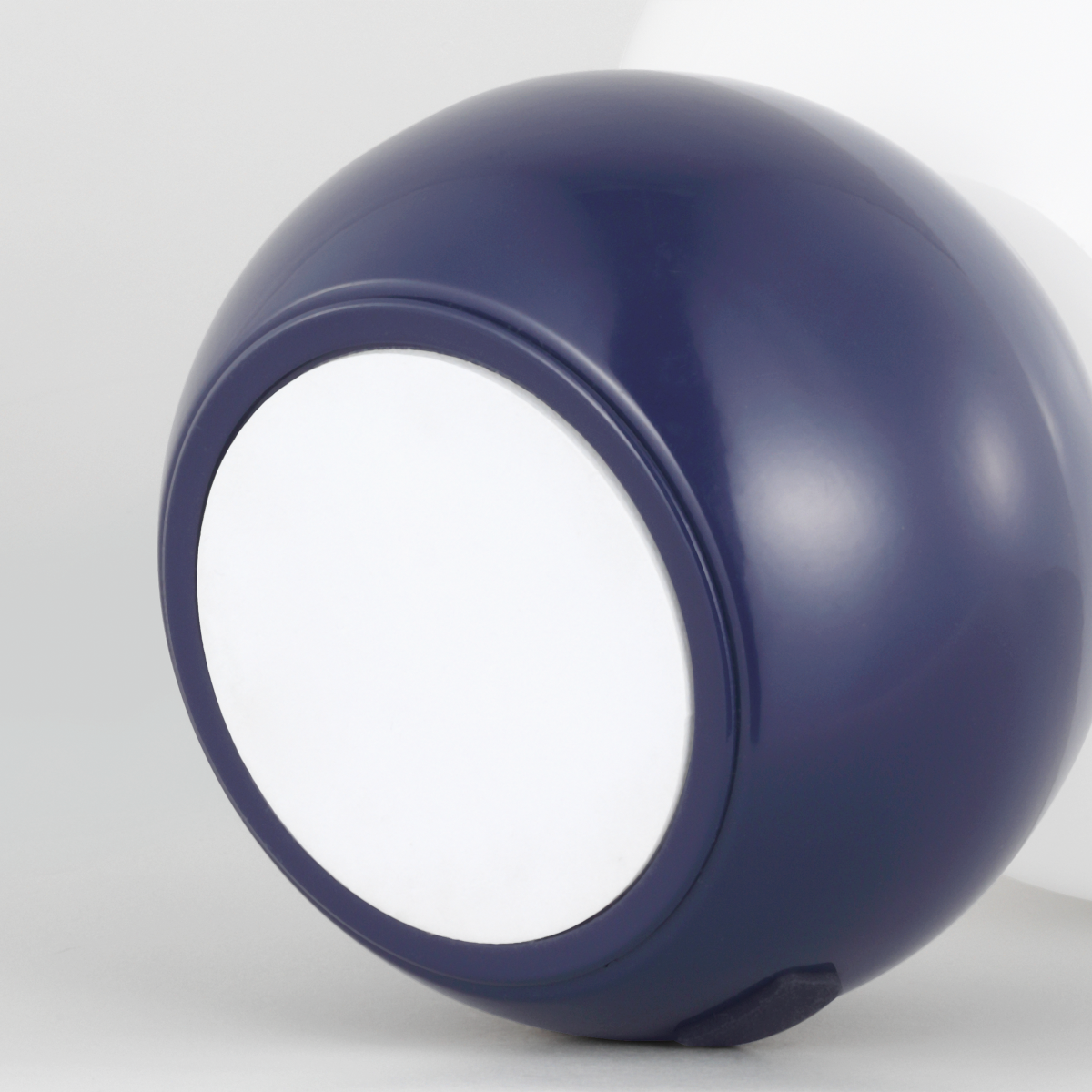 Suki Rechargeable Mini Table Lamp Navy Bulbs Inc