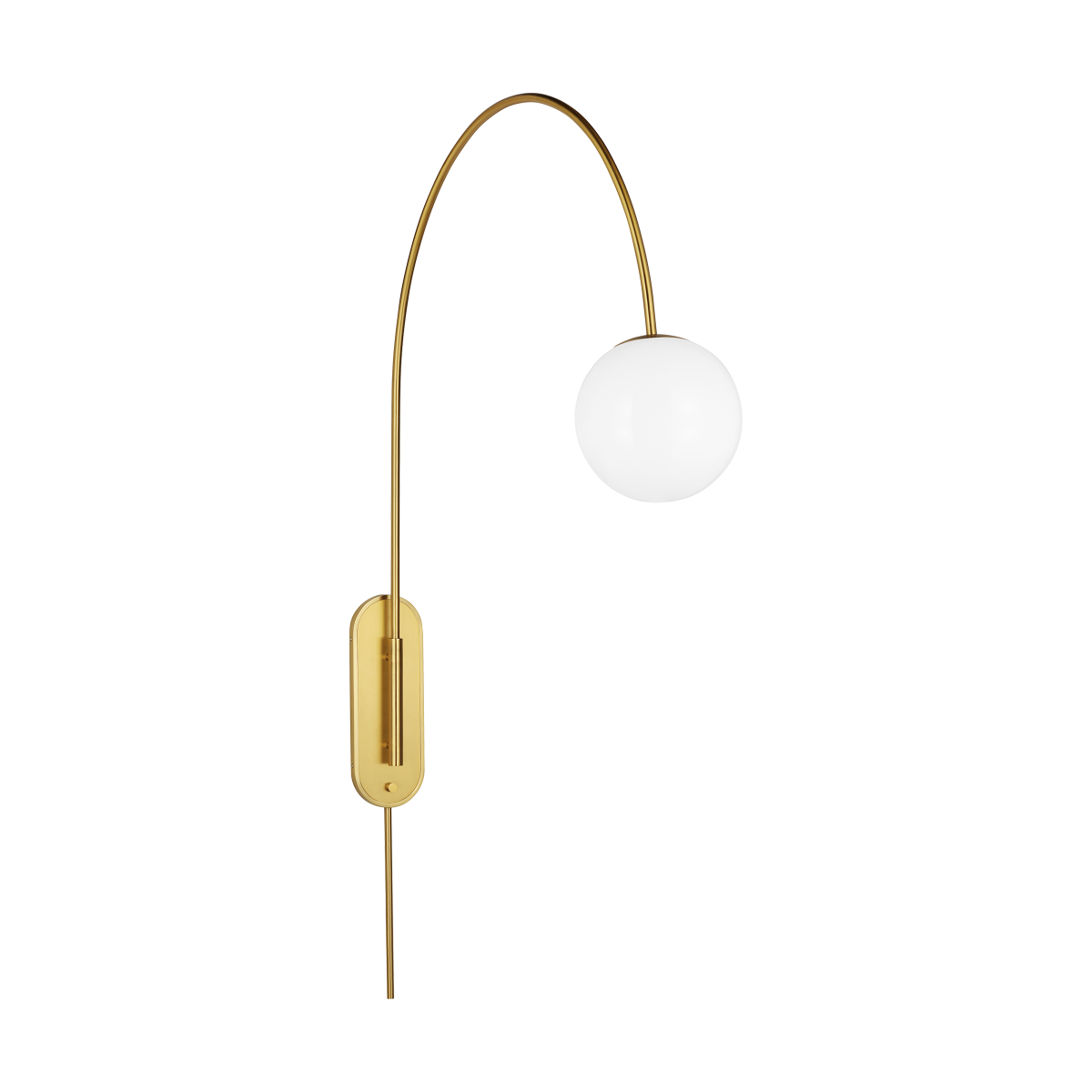 Noemie Grande Sconce Burnished Brass