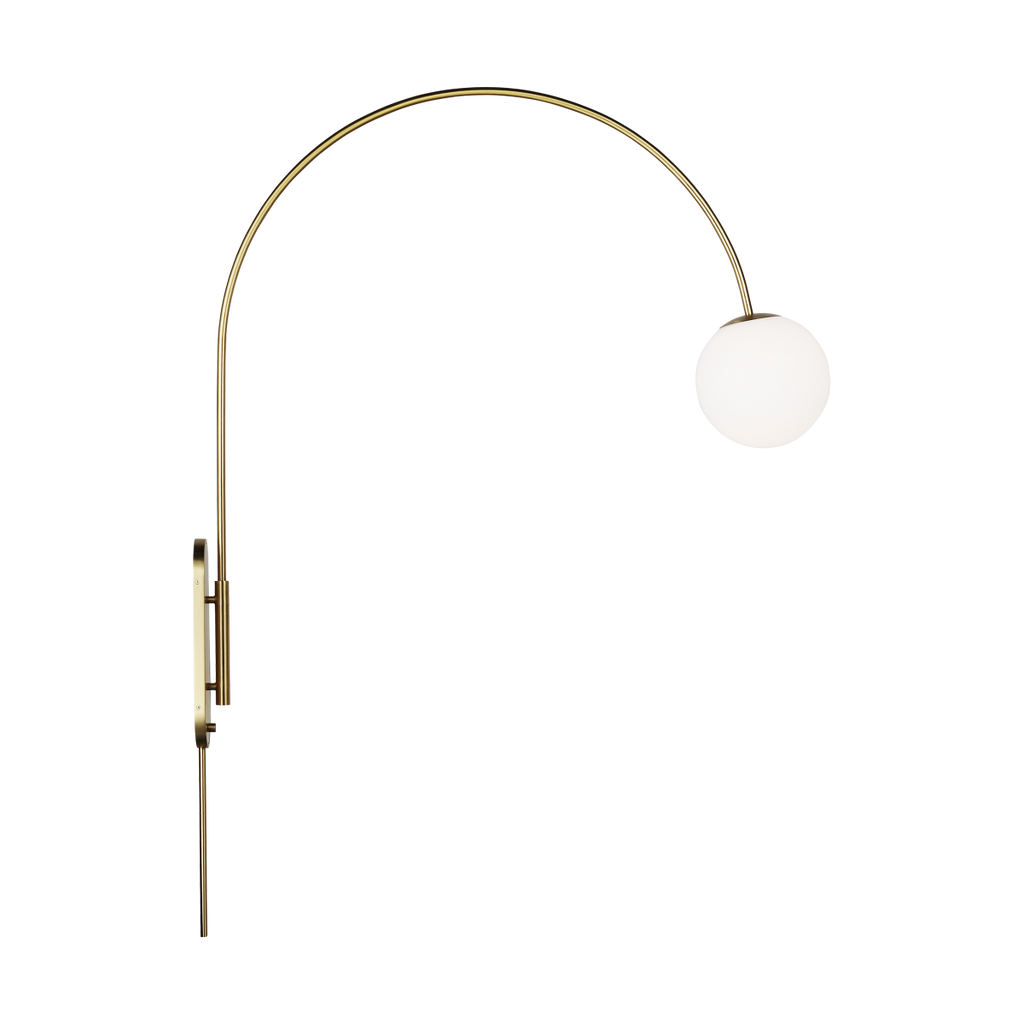 Noemie Grande Sconce Burnished Brass